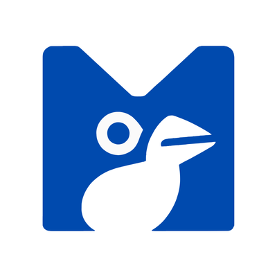 Apache Magpie mark on a light tile